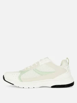 Sneakers Met Mesh Inzetstukken