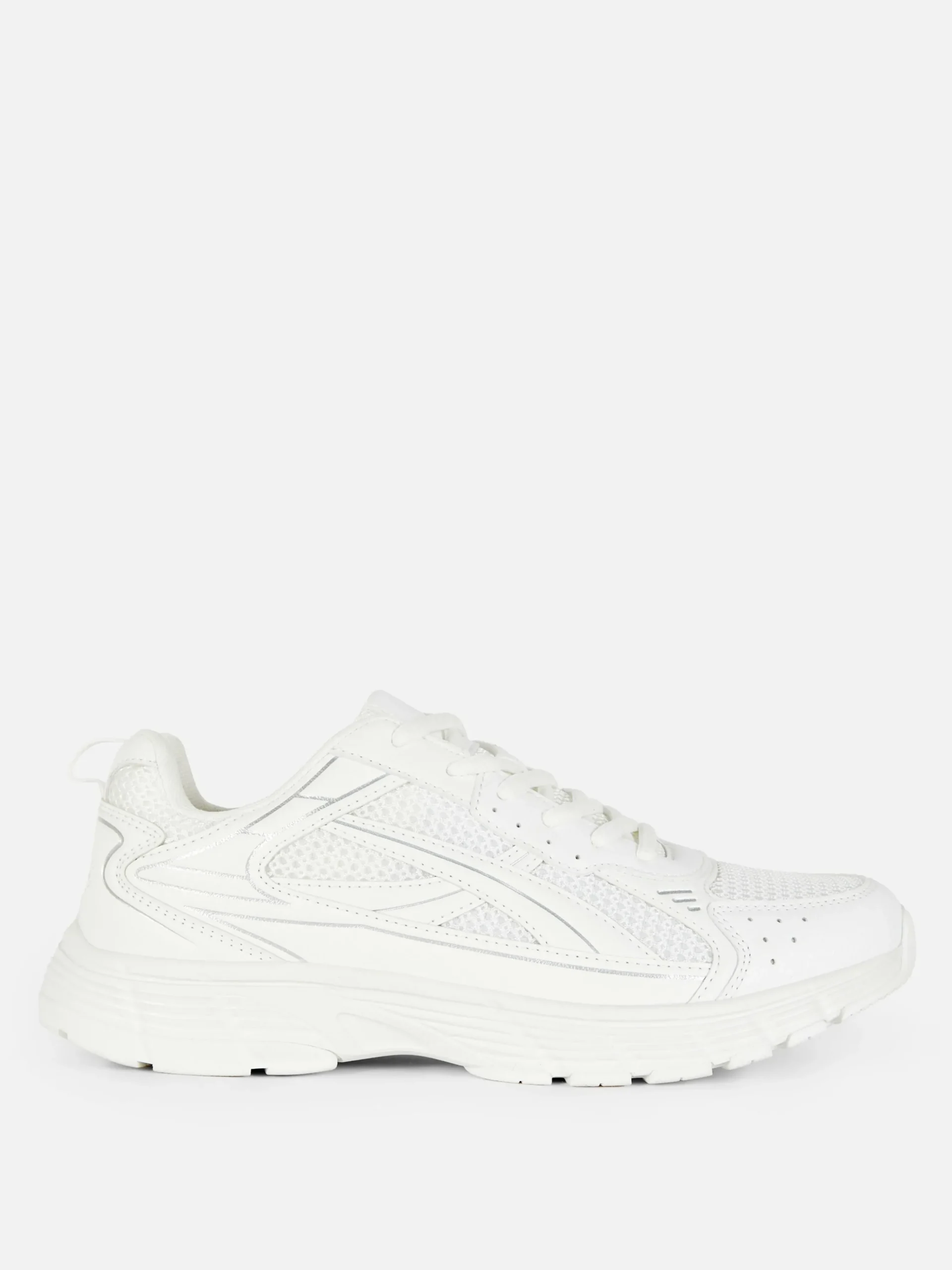 Sneakers Met Mesh Inzetstukken