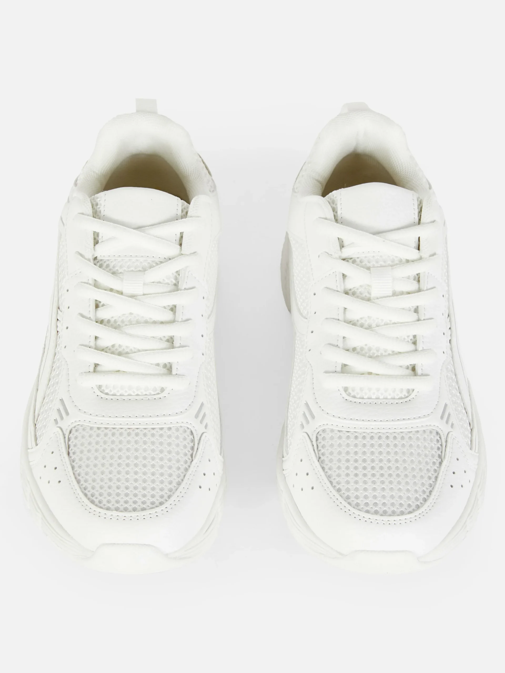 Sneakers Met Mesh Inzetstukken