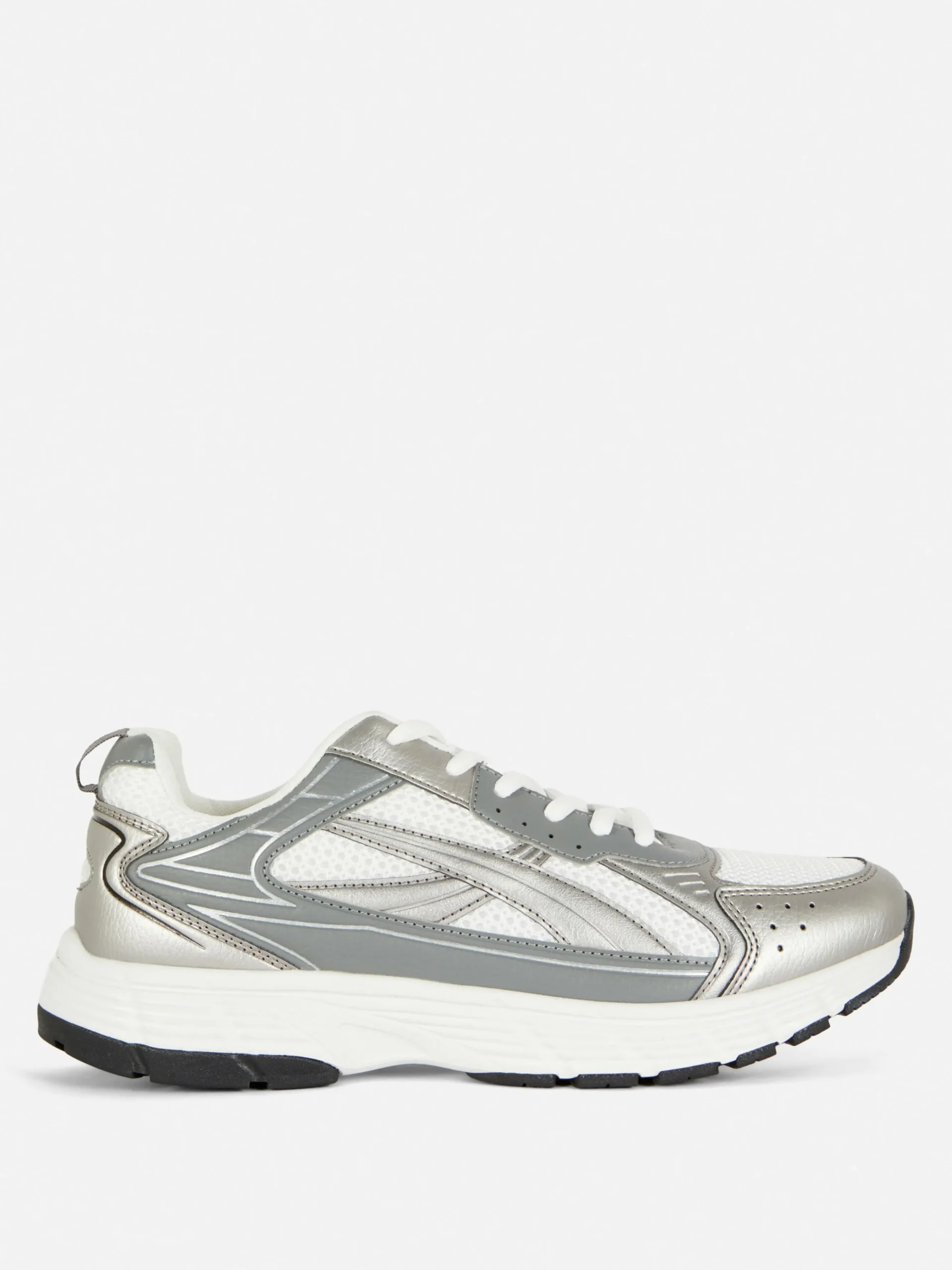 Sneakers Met Mesh Inzetstukken