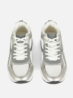 Sneakers Met Mesh Inzetstukken