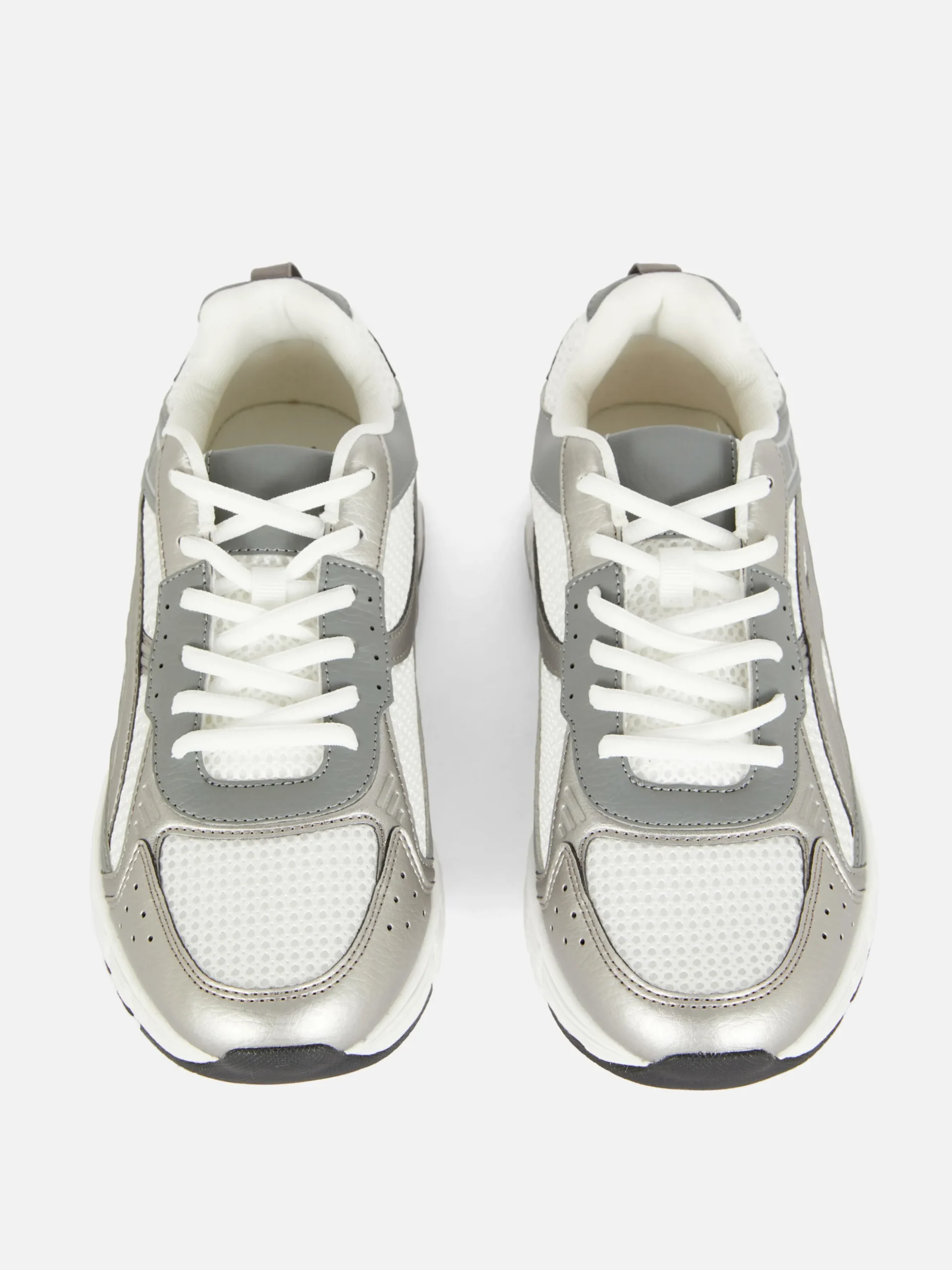 Sneakers Met Mesh Inzetstukken