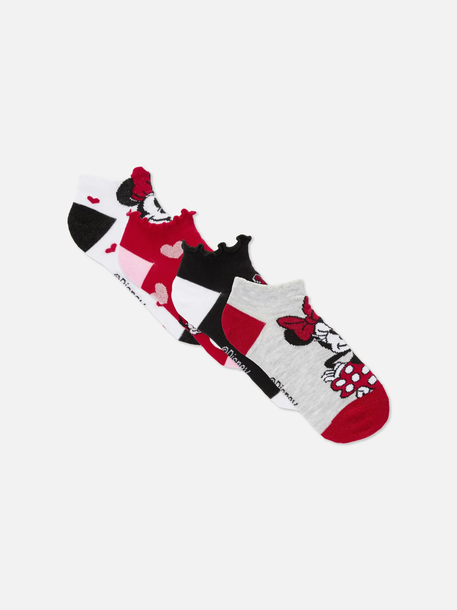 Sneakersokken Disney's Minnie Mouse, 4 Paar