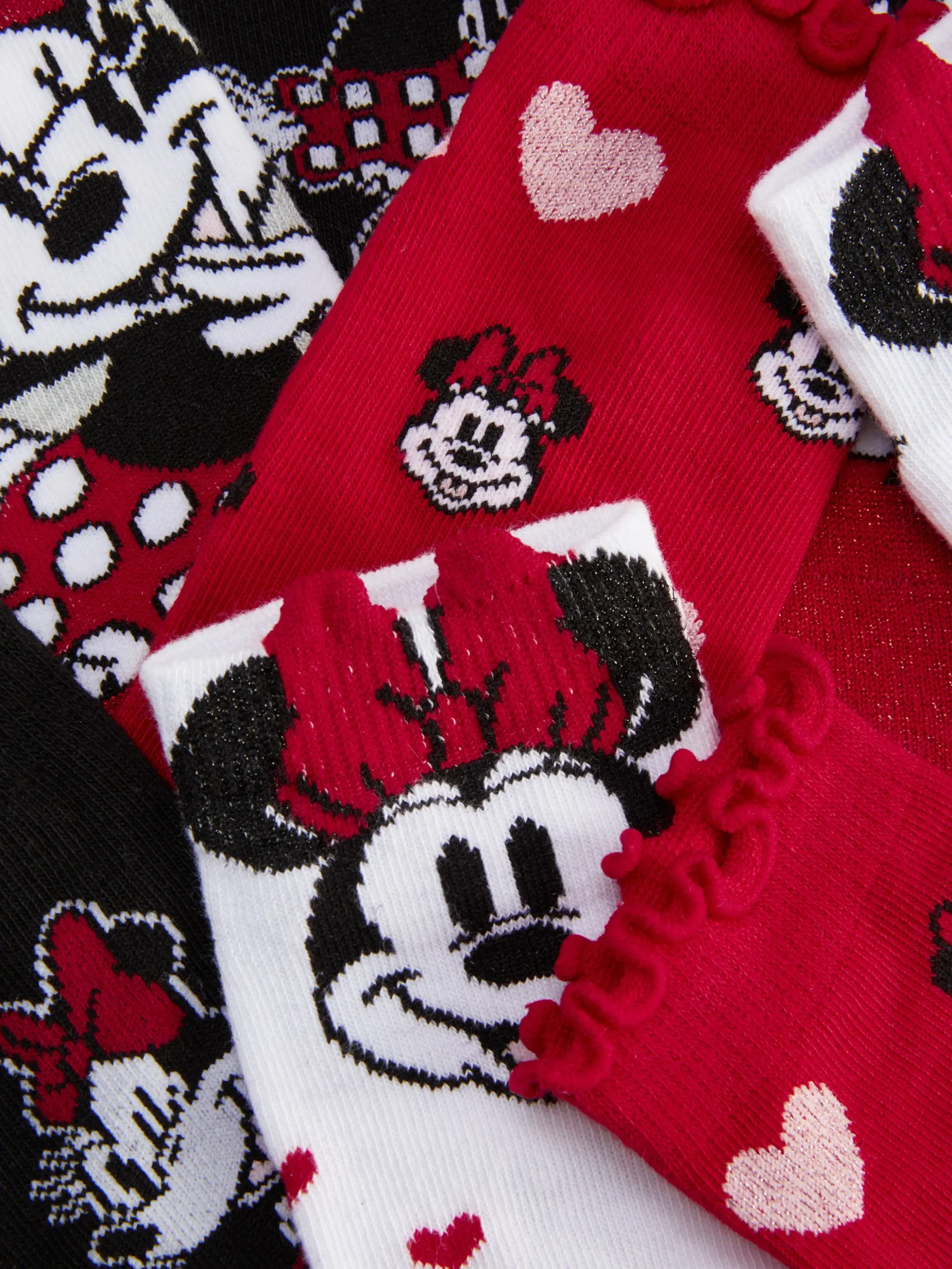 Sneakersokken Disney's Minnie Mouse, 4 Paar