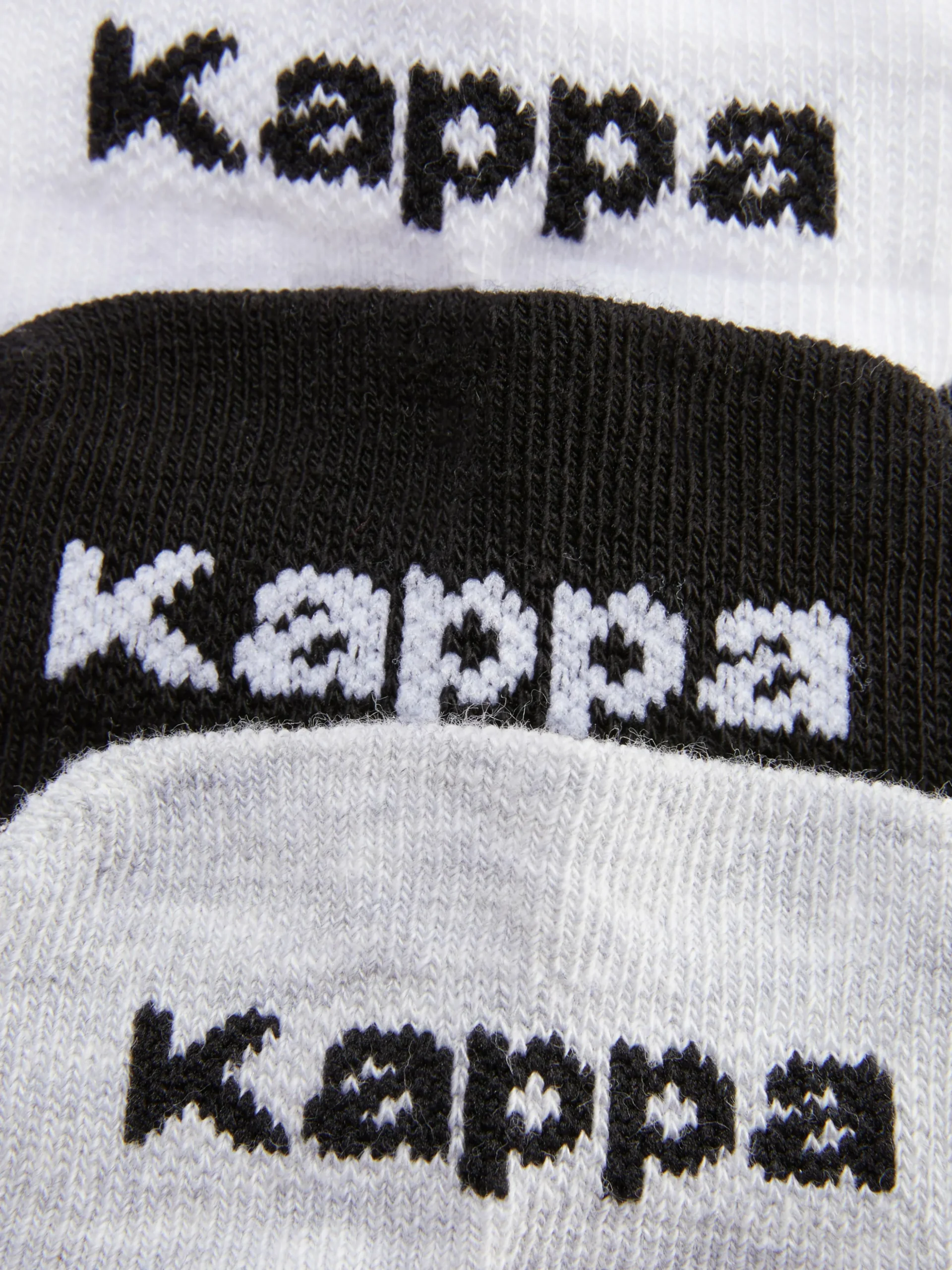 Sneakersokken Kappa X Primark, 3 Paar