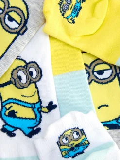 Sneakersokken Minions, 3 Paar