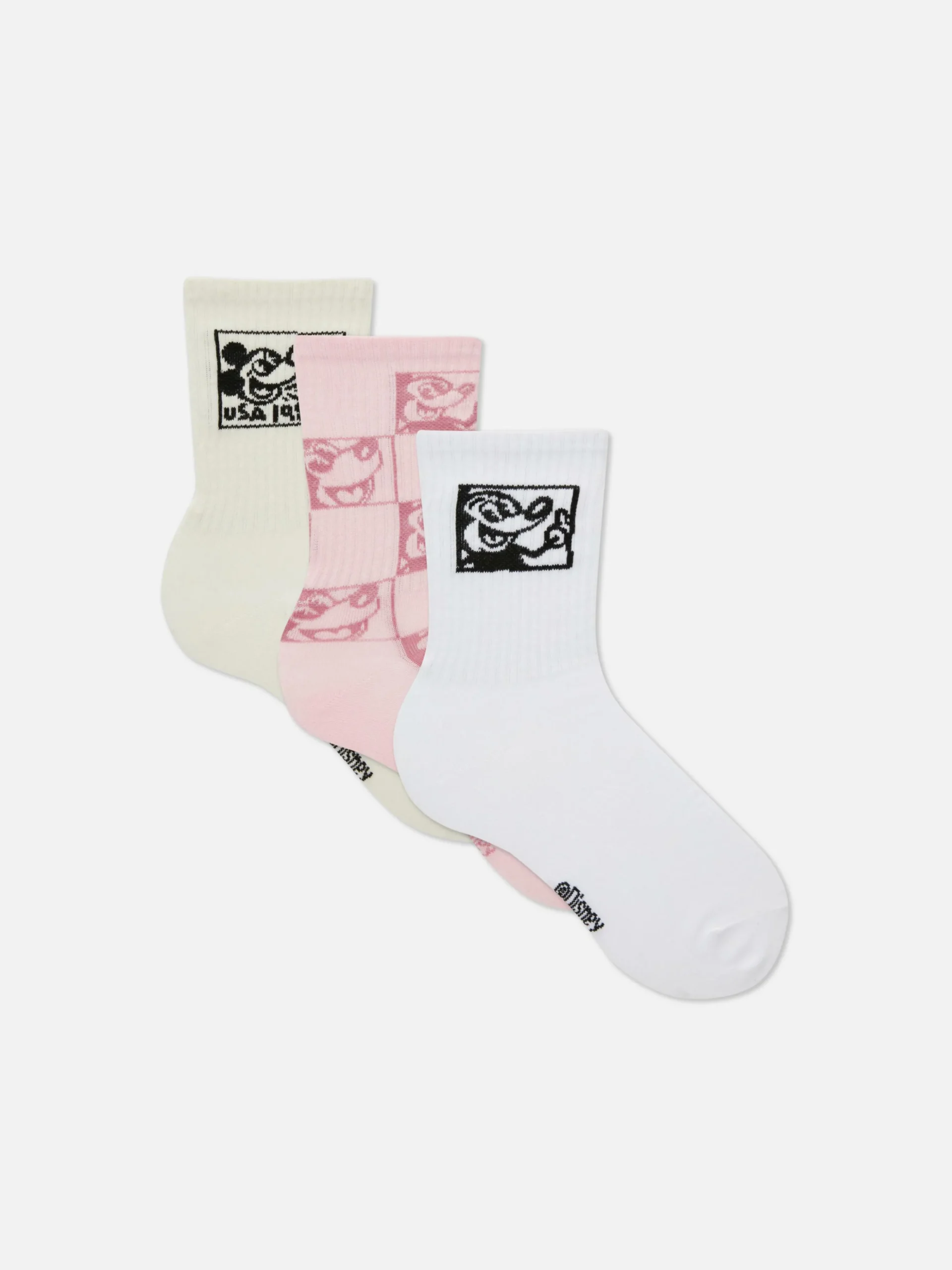 Sokken Disney's Mickey Mouse X Keith Haring, 3 Paar