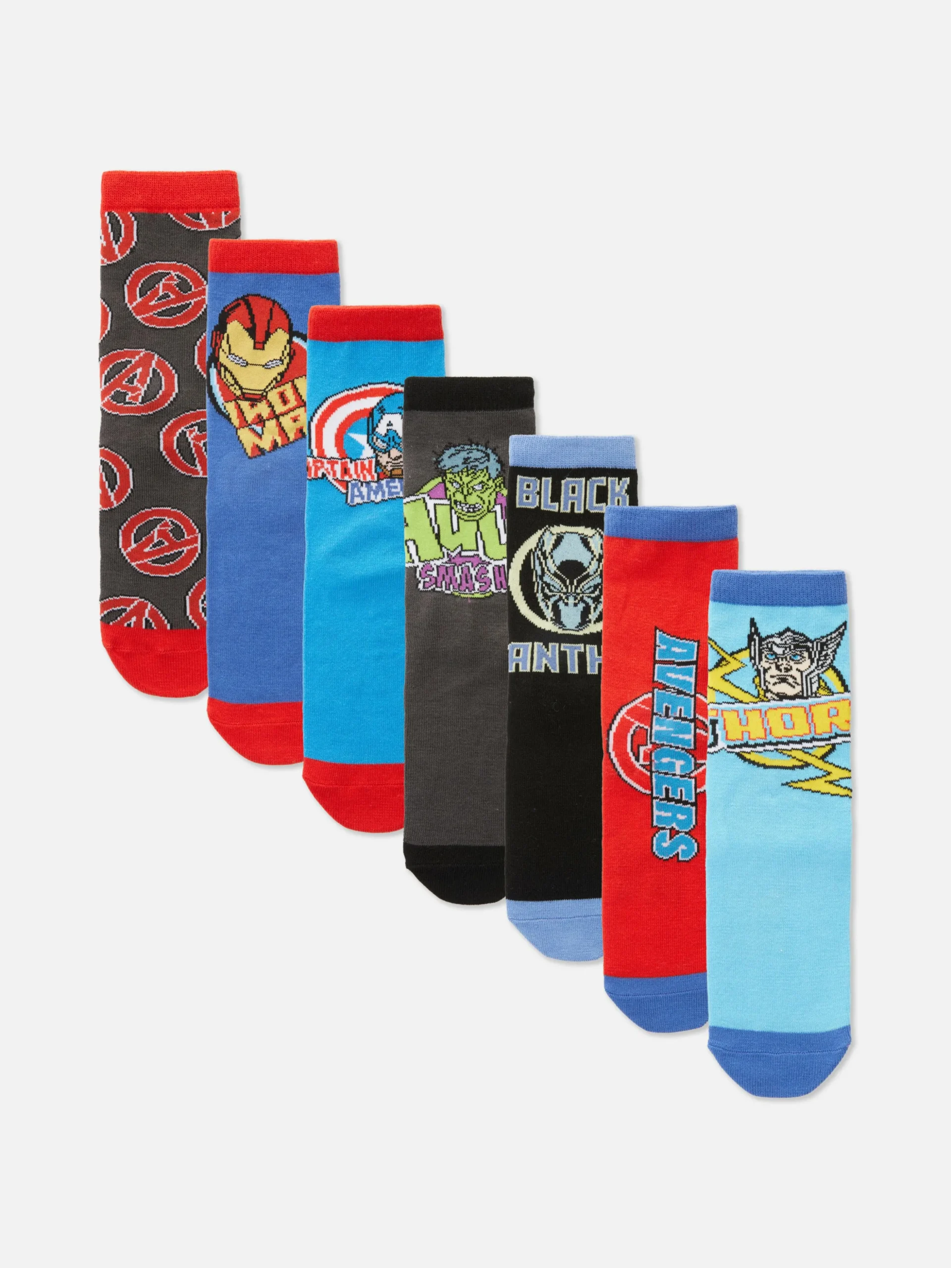 Sokken Marvel Avengers, 7 Paar
