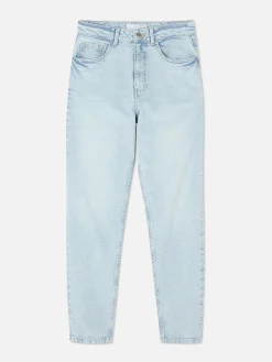 Spijkerbroek Met Hoge Taille