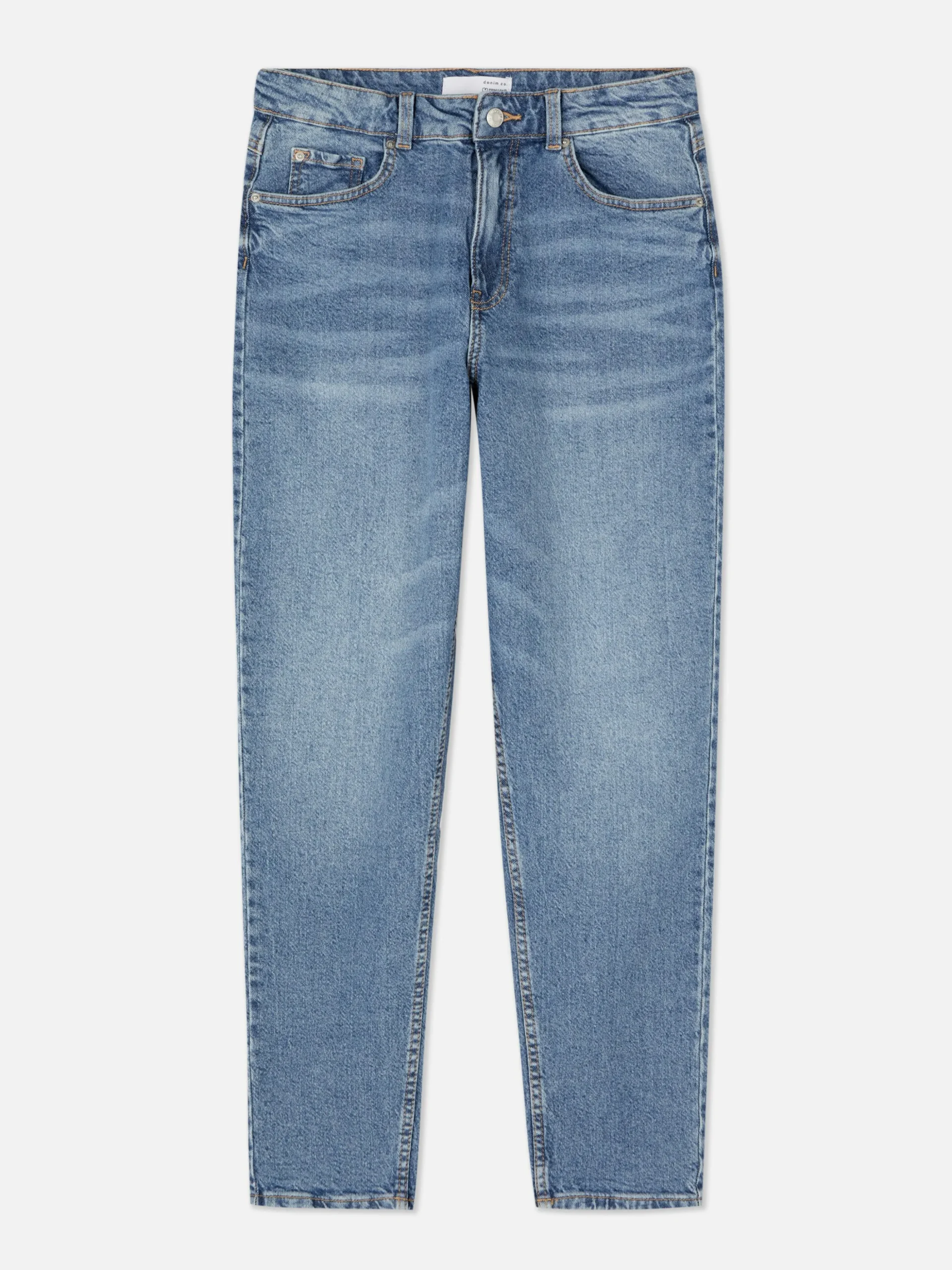 Spijkerbroek Met Hoge Taille