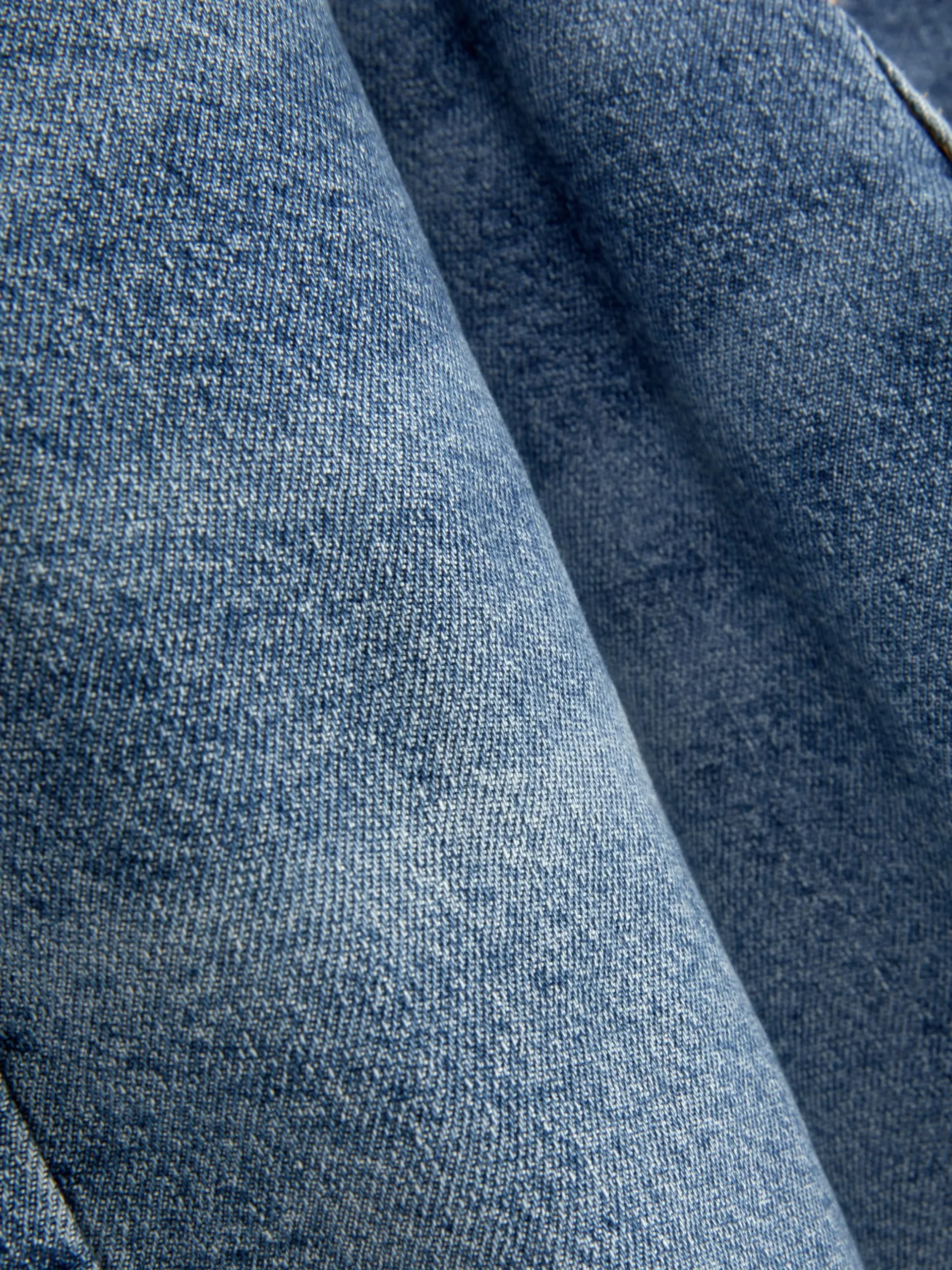 Spijkerbroek Met Hoge Taille