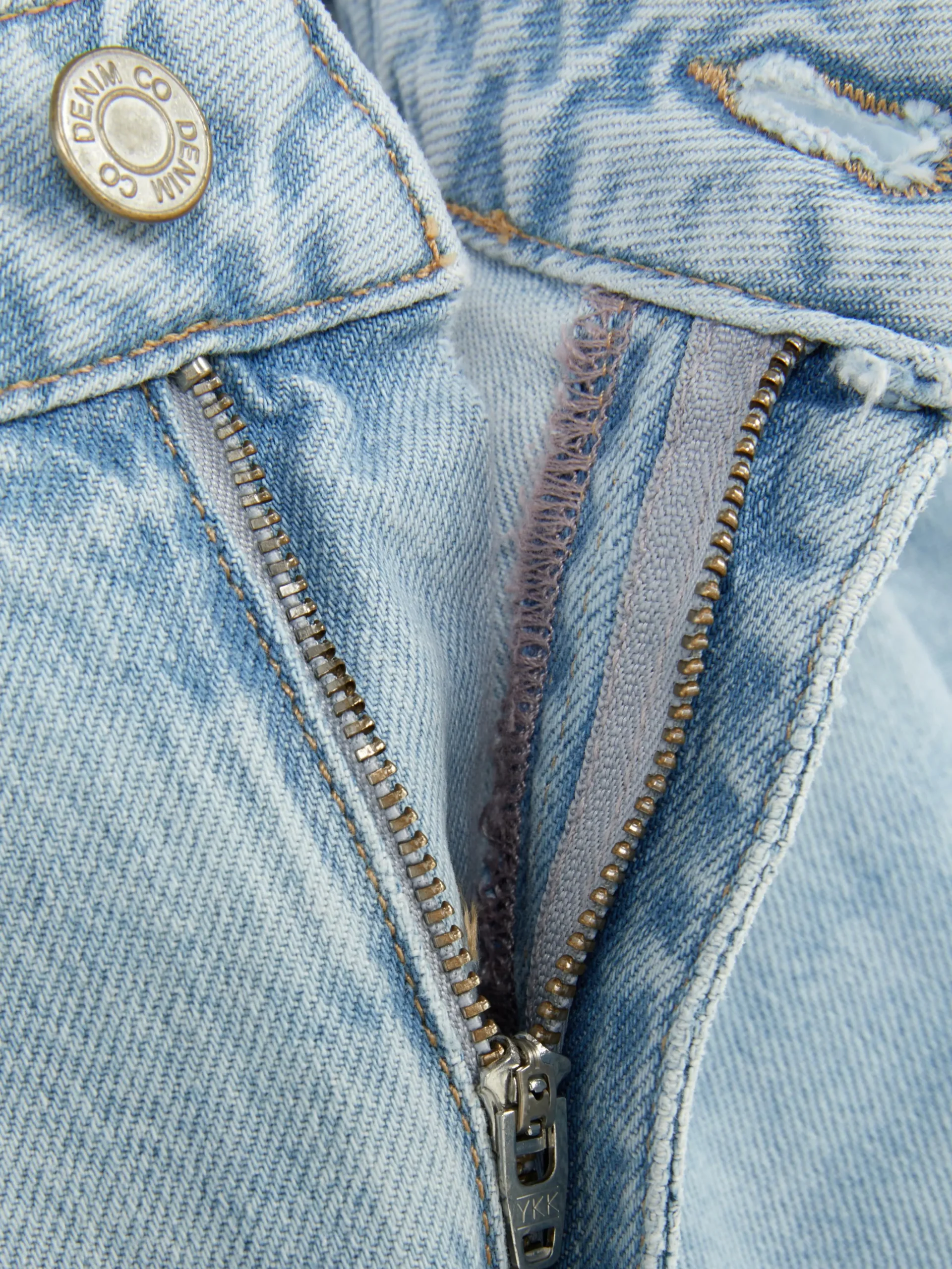 Spijkerbroek Met Wijde Pijpen