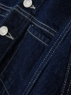 Spijkerjas Met Inzetstukken En Omslag