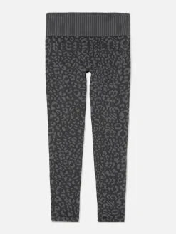 Sportieve Legging Met Luipaardprint