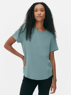 Sportshirt Met Ronde Hals