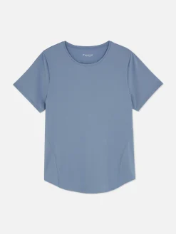 Sportshirt Met Ronde Hals