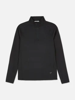 Sportsweatshirt Met Kwartrits