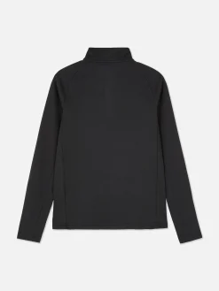 Sportsweatshirt Met Kwartrits