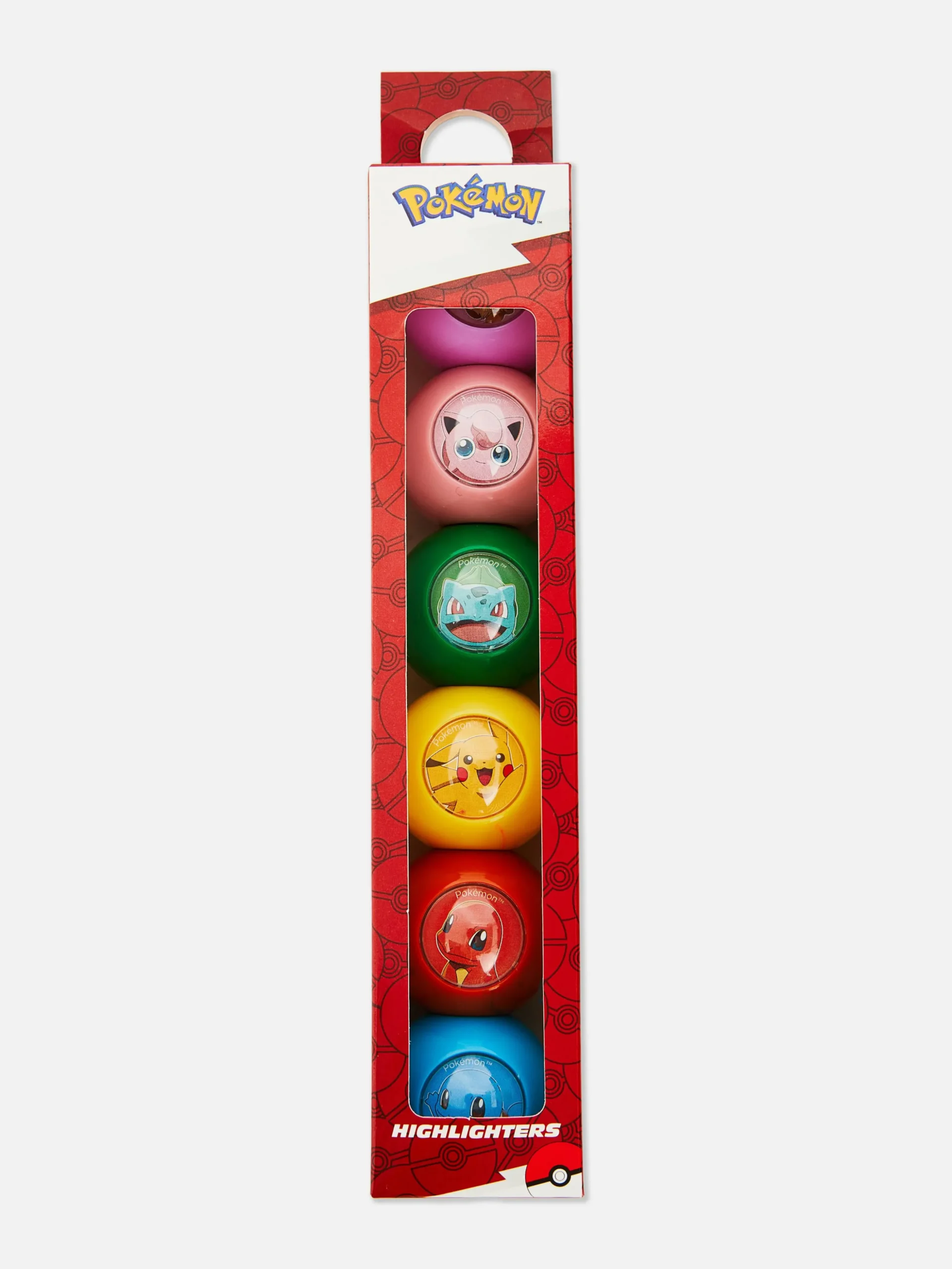 Stapelbare Pokémon-highlighters, Set Van 6