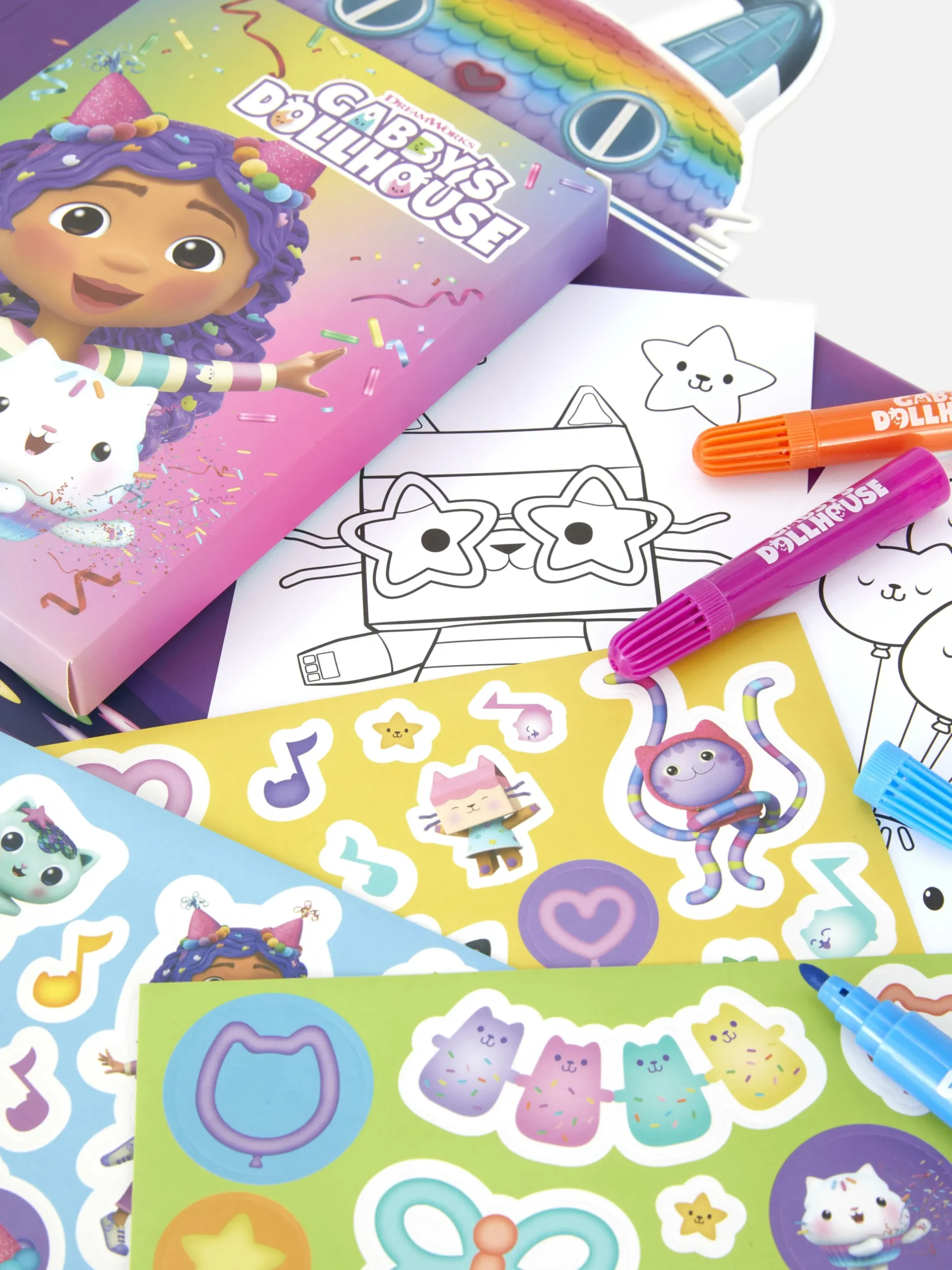 Sticker- En Speelset Gabby's Poppenhuis