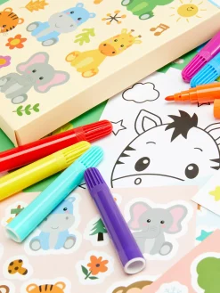 Sticker- En Speelset Met Dieren