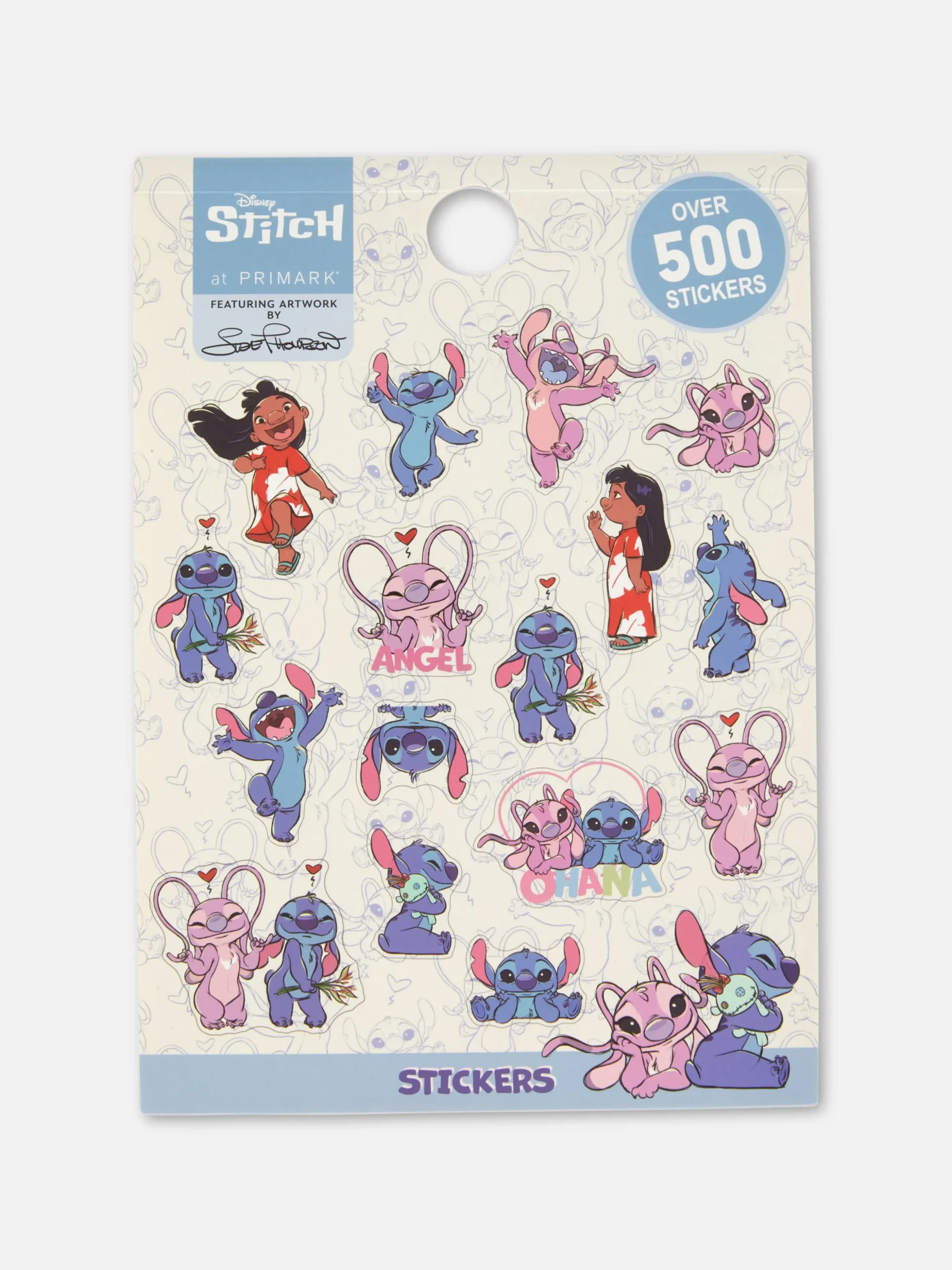 Stickers Disney's Stitch, 500 Stuks