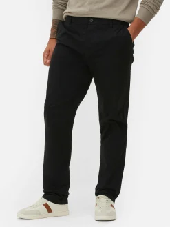 Stretch Chino Met Rechte Pijpen
