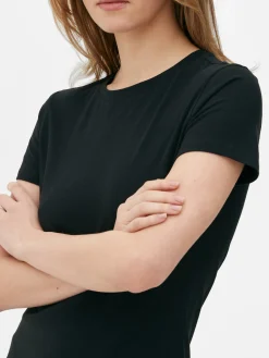 Stretch T-shirt Met Korte Mouwen