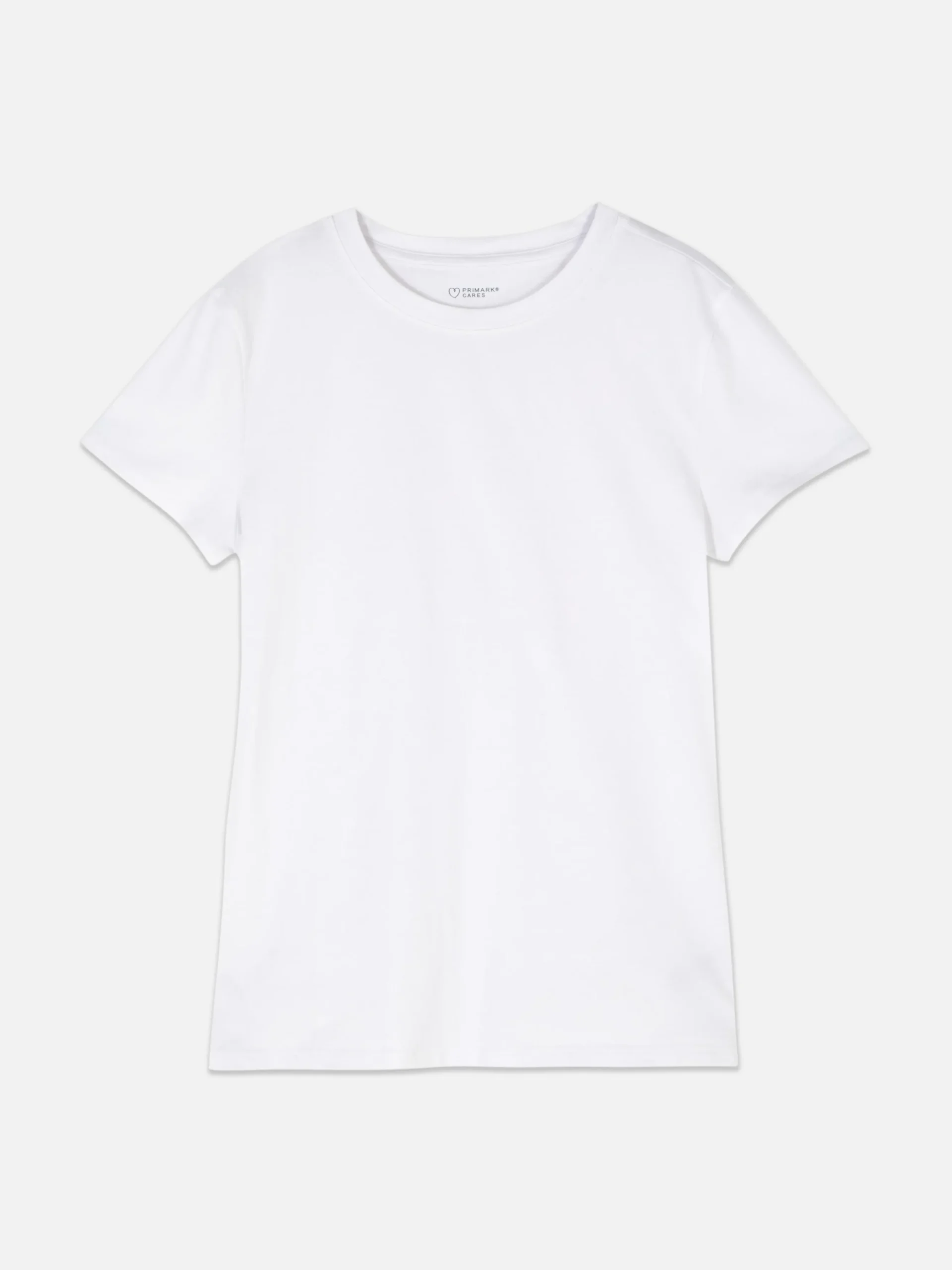 Stretch T-shirt Met Ronde Hals