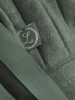 Superzachte Geribde Pyjamatop Met Strik
