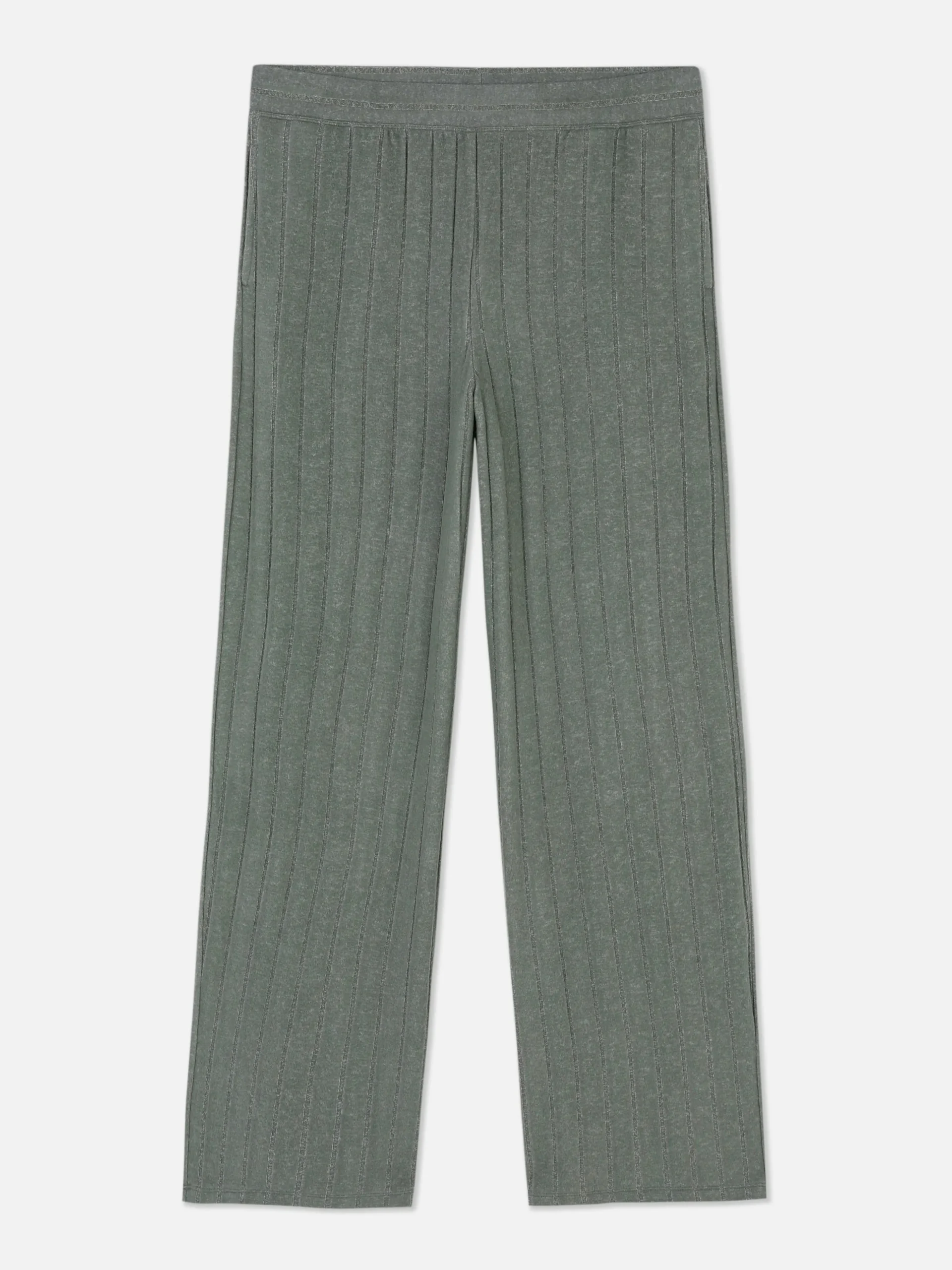 Superzachte Geribde Pyjamabroek