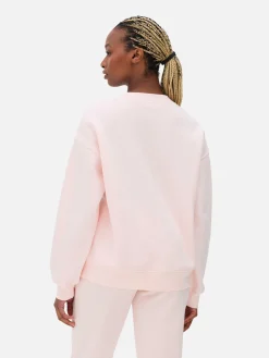 Sweater Met Tekst En Ronde Hals