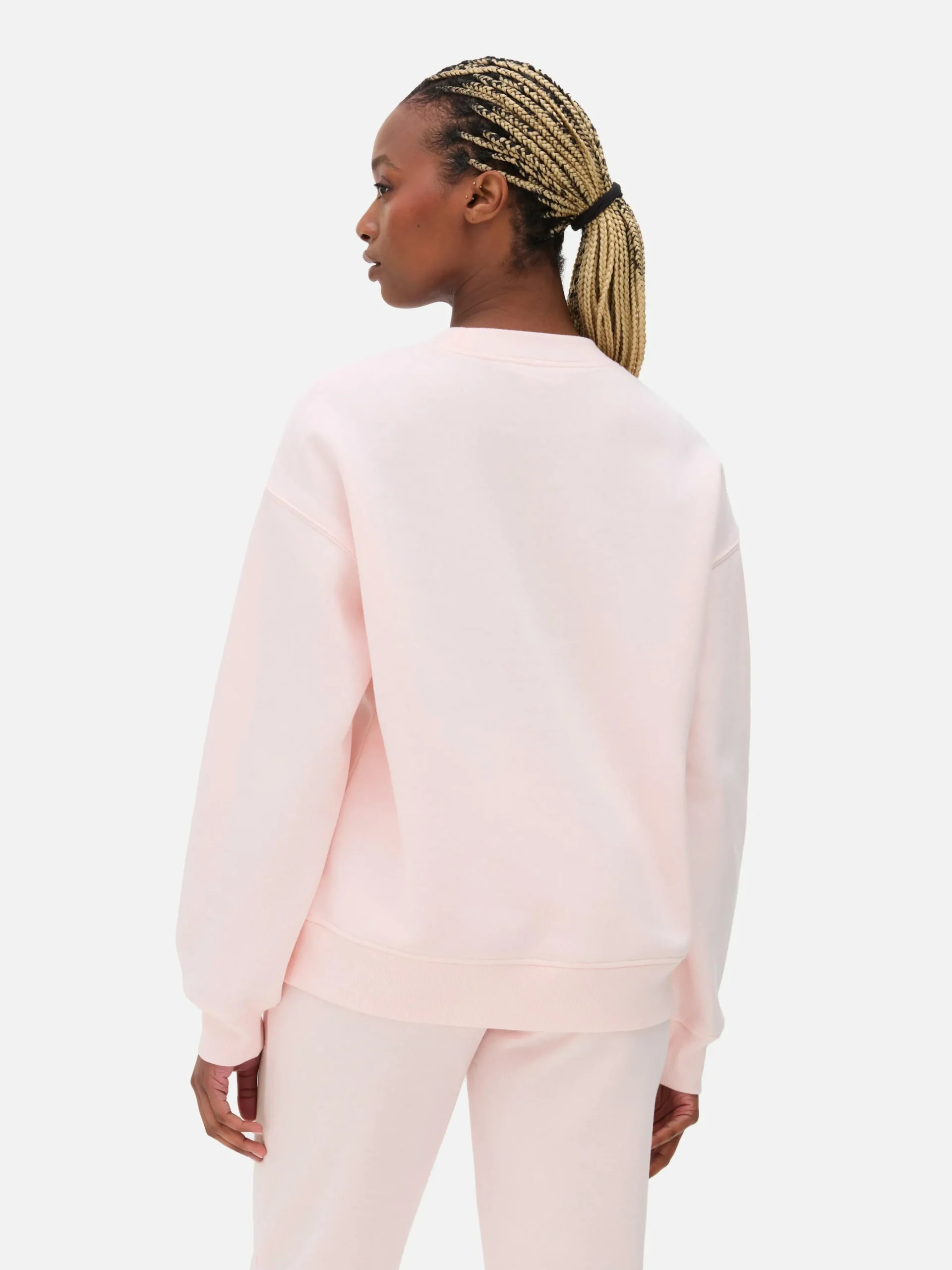 Sweater Met Tekst En Ronde Hals