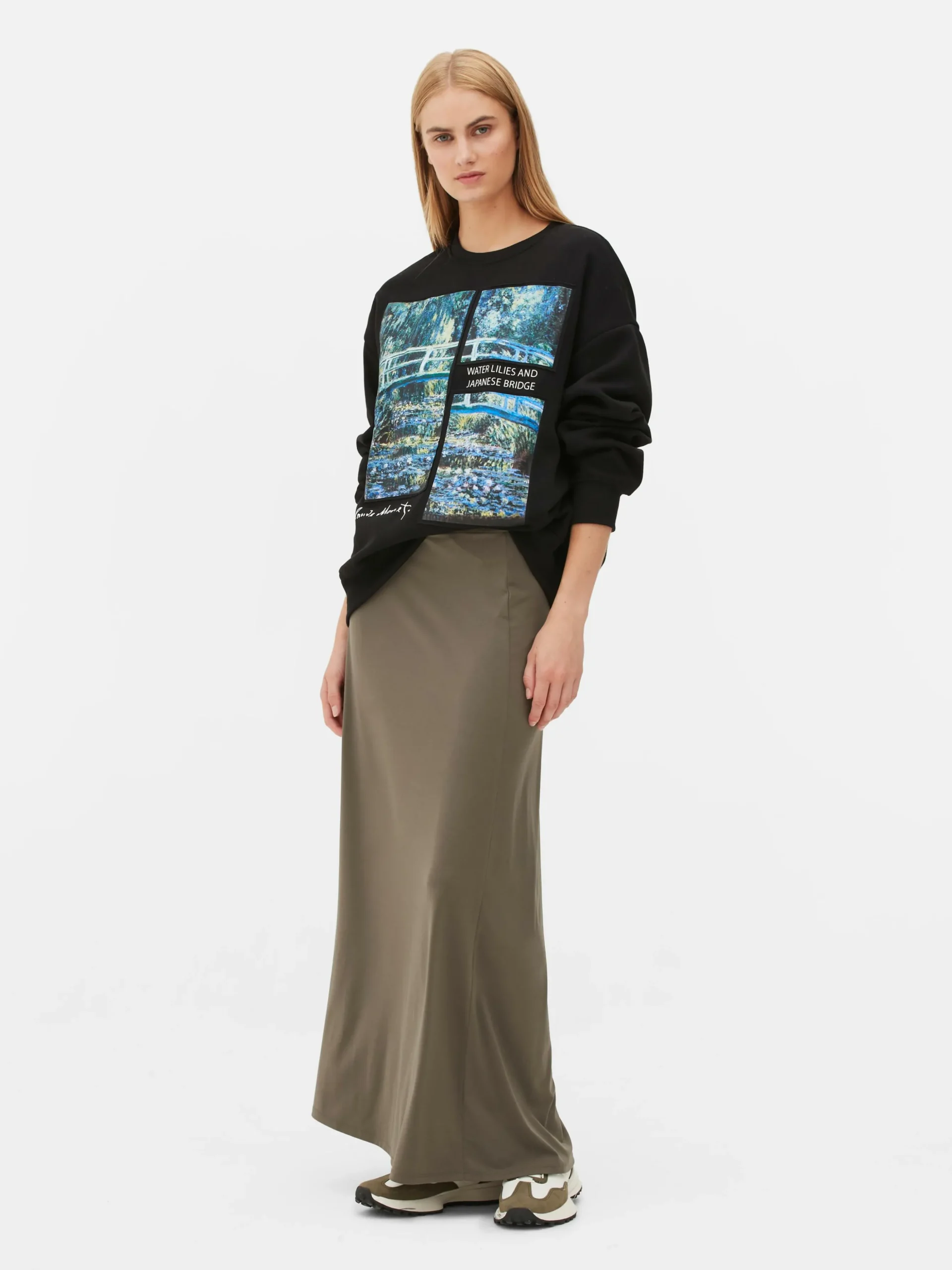 Sweatshirt Claude Monet Waterlelies