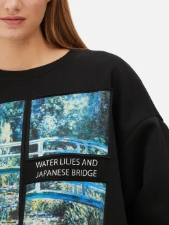 Sweatshirt Claude Monet Waterlelies