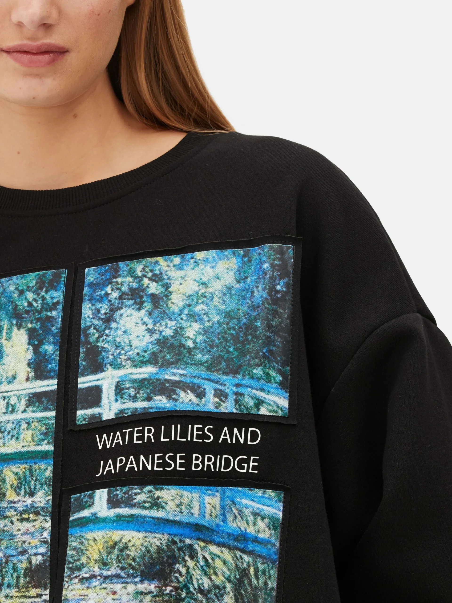 Sweatshirt Claude Monet Waterlelies