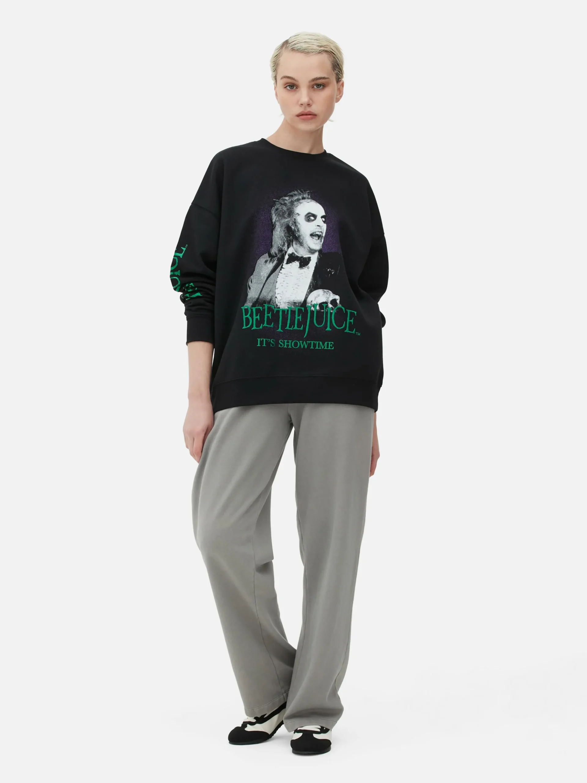 Sweatshirt Met Personage Beetlejuice