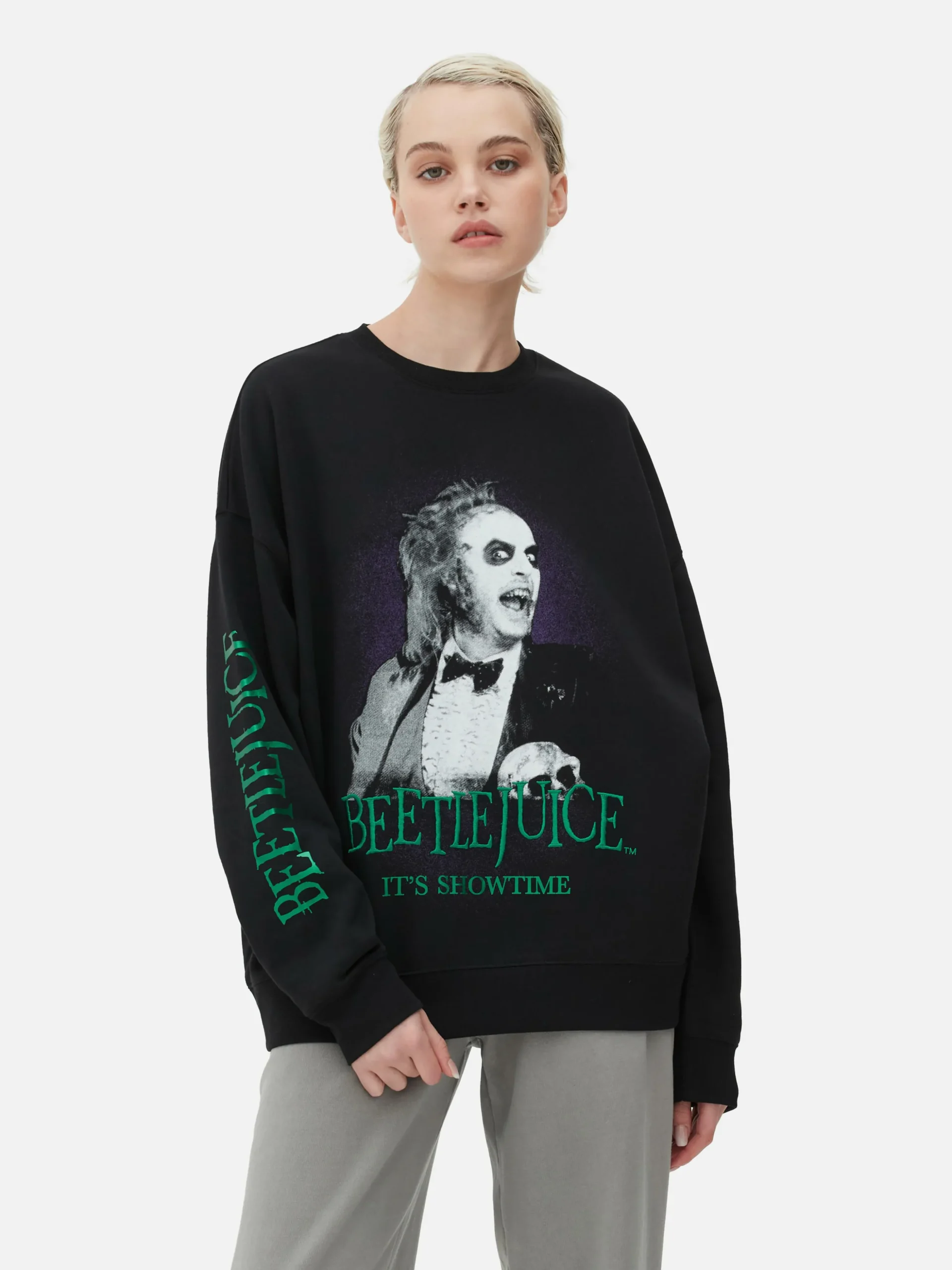 Sweatshirt Met Personage Beetlejuice
