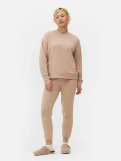 Sweatshirt Met Print En Ronde Hals