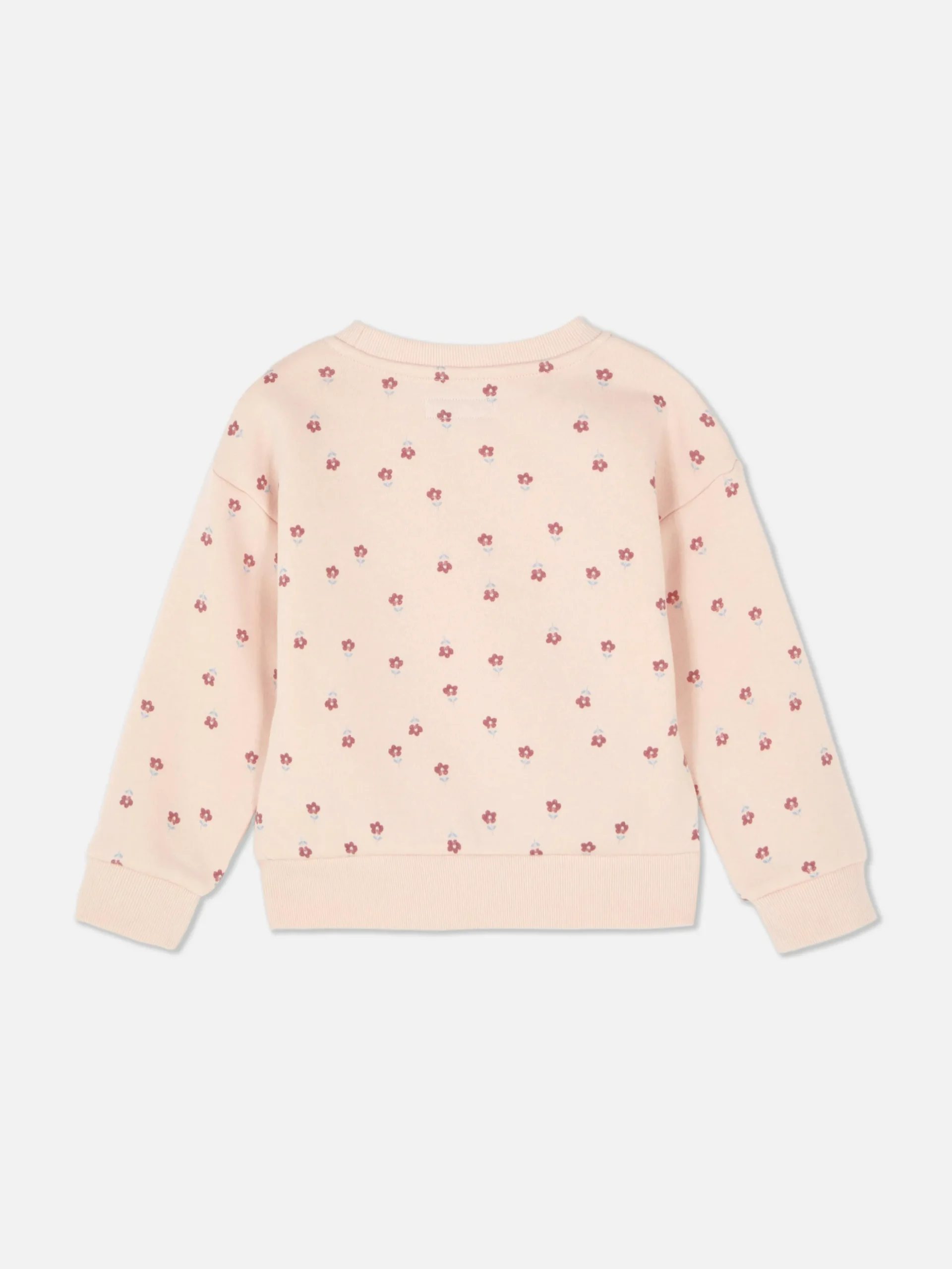 Sweatshirt Met Print En Ronde Hals