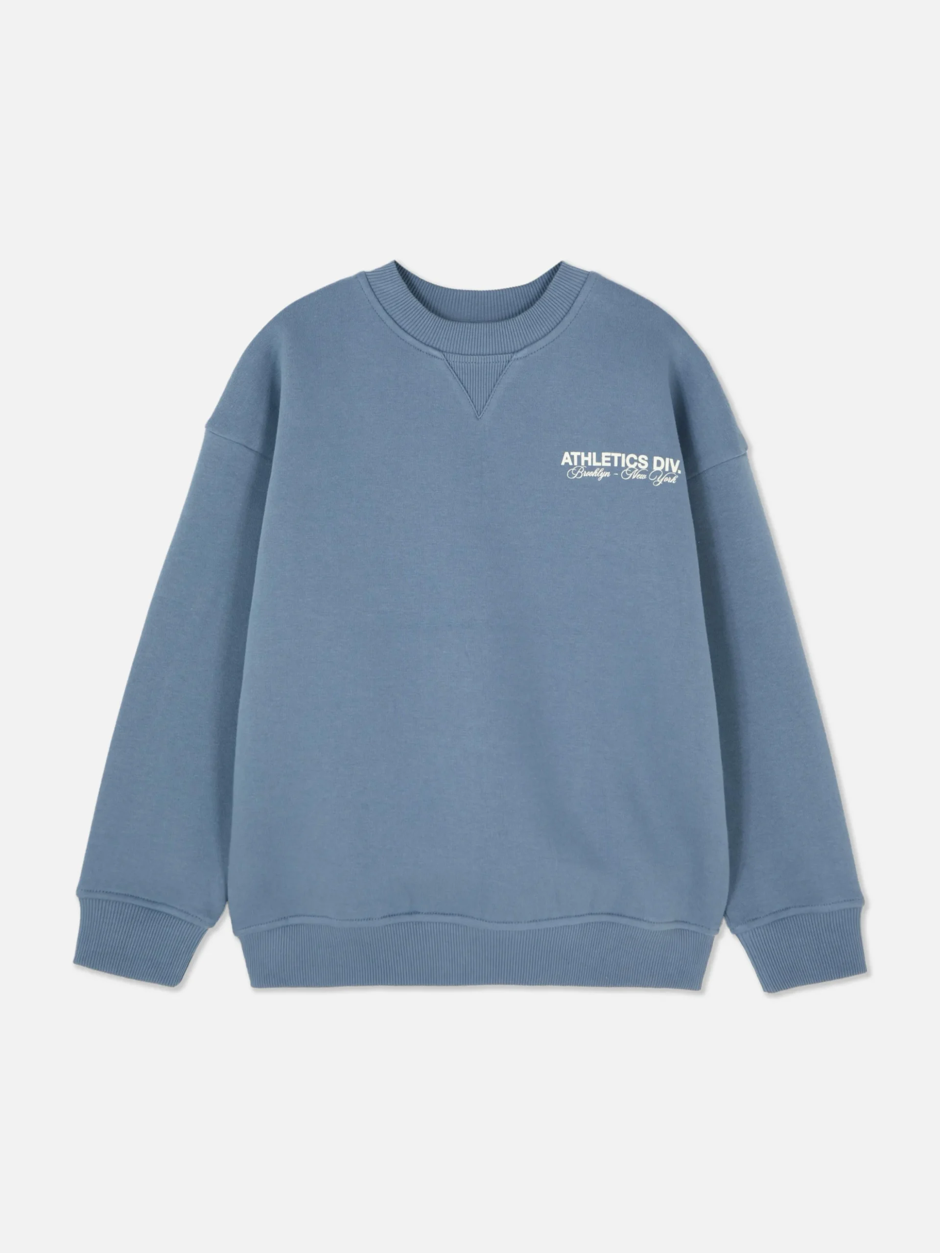 Sweatshirt Met Print En Ronde Hals