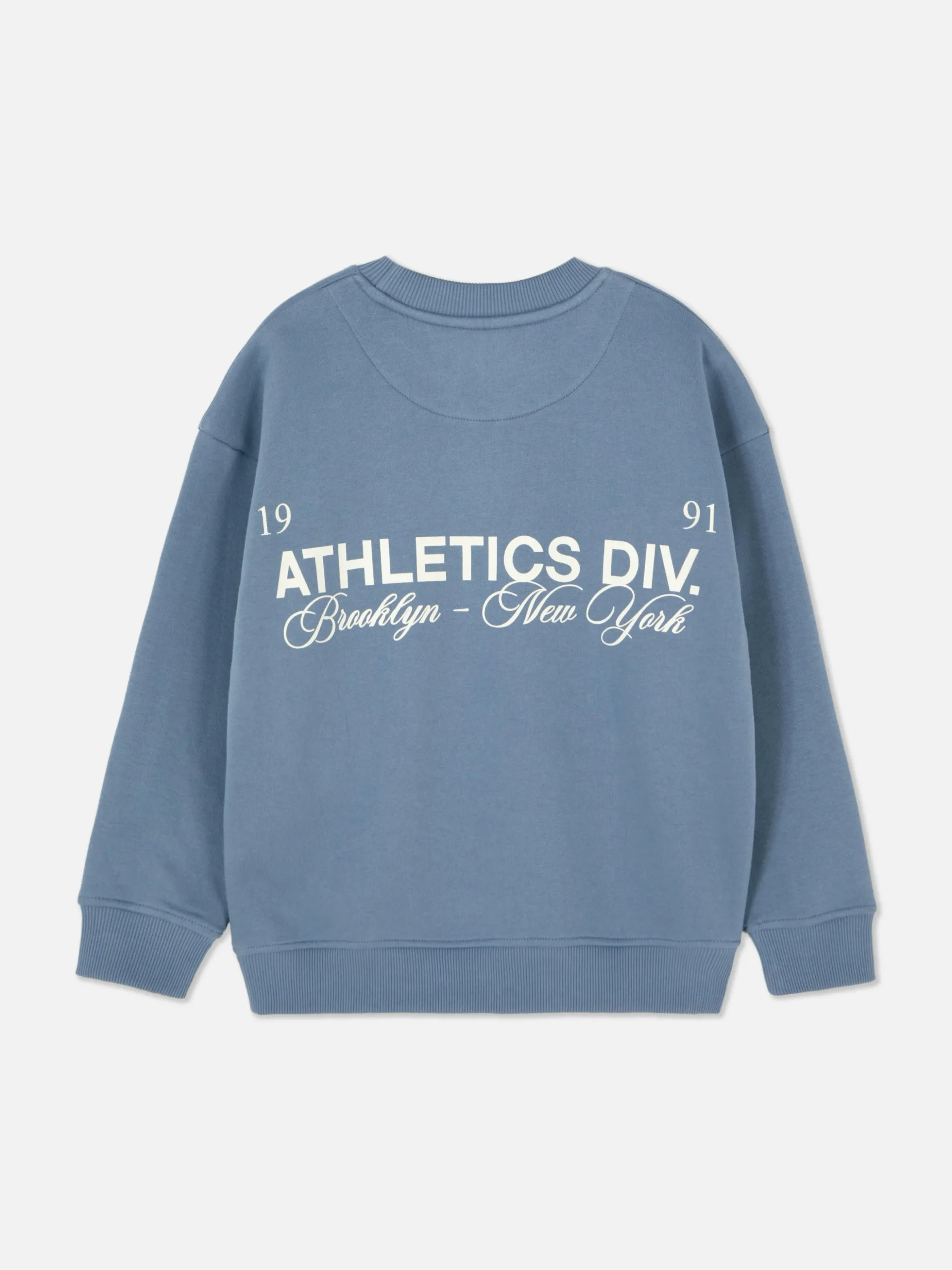 Sweatshirt Met Print En Ronde Hals