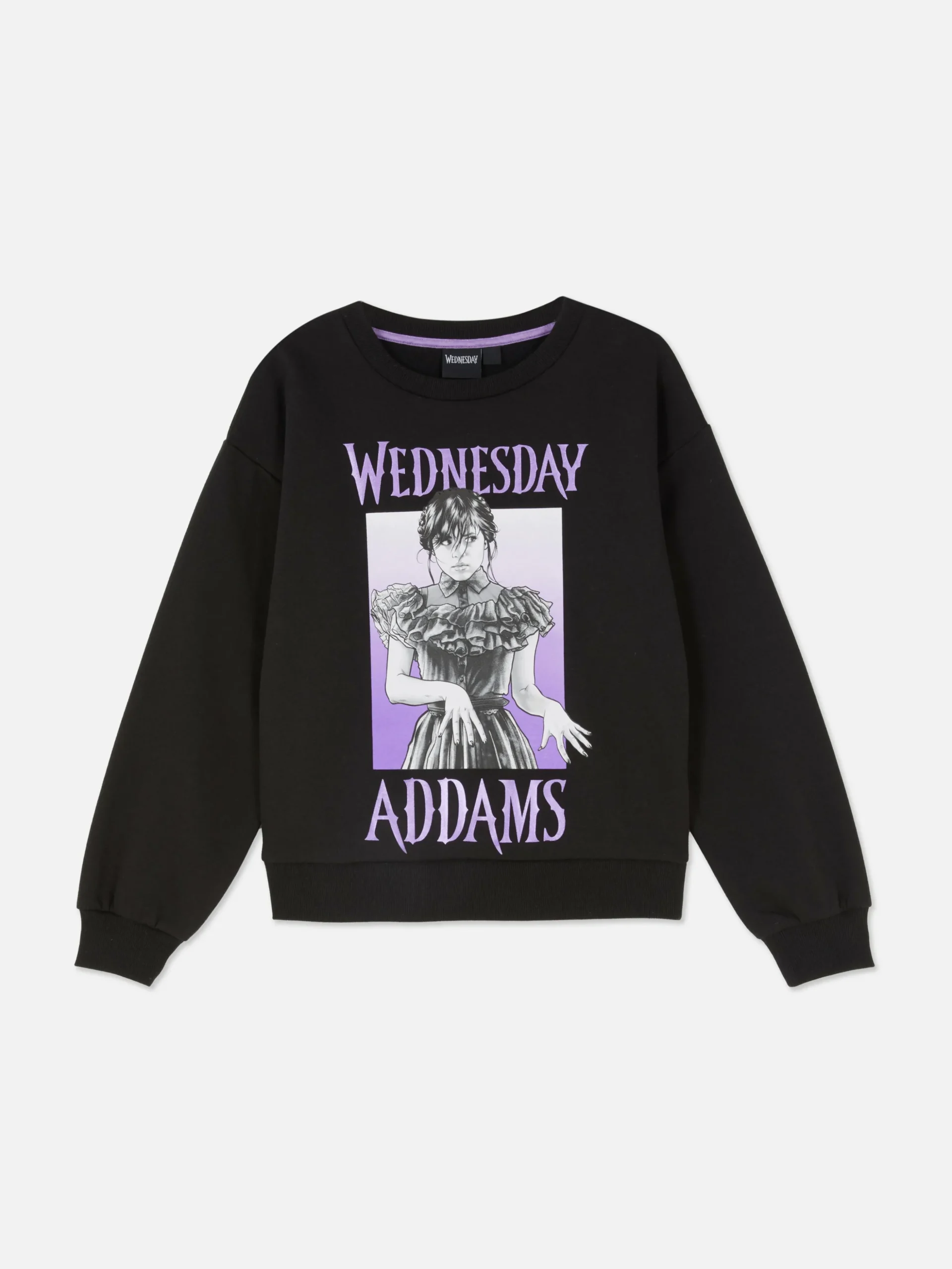 Sweatshirt Met Print Wednesday Addams