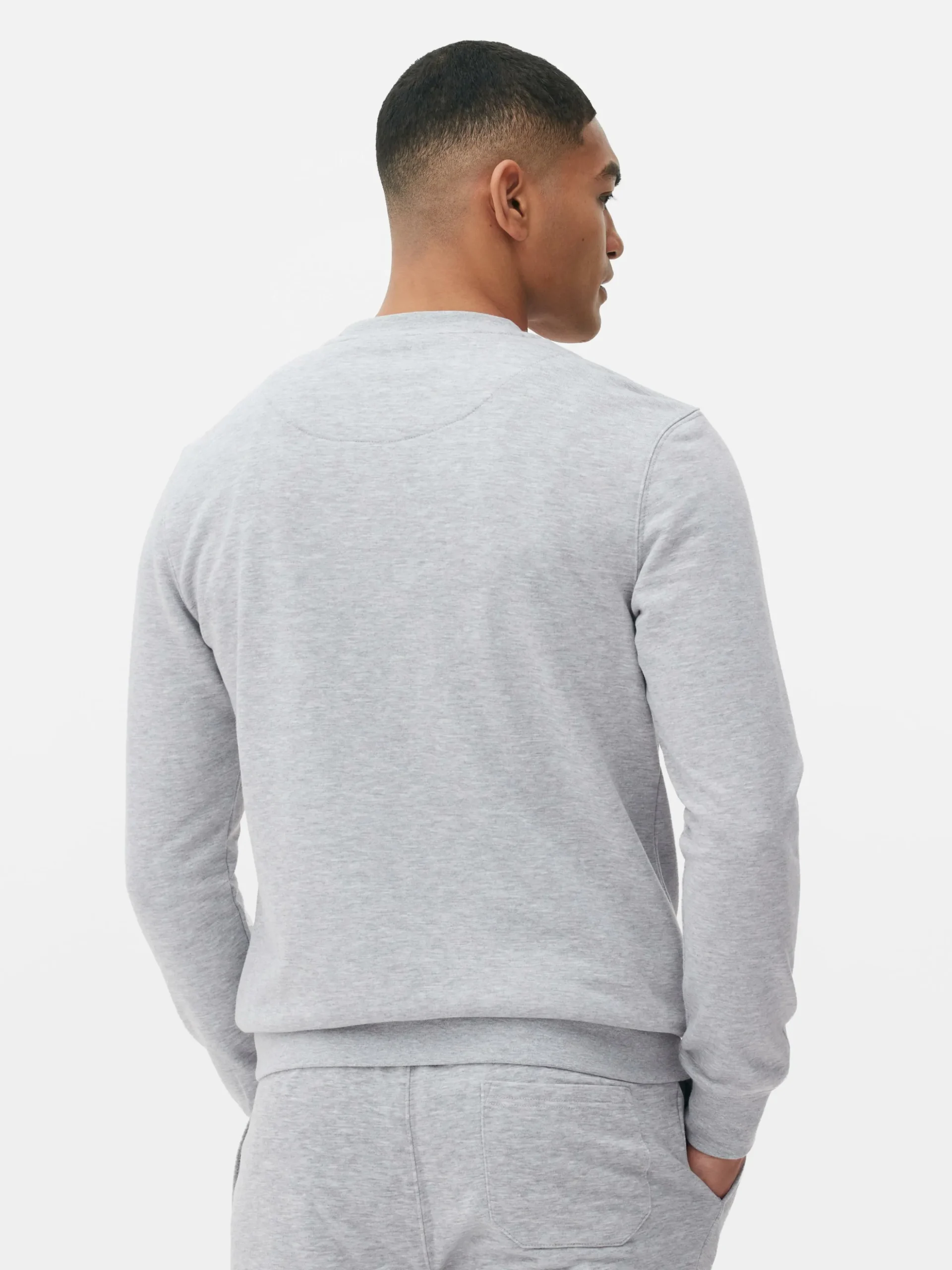 Sweatshirt Met Ronde Hals