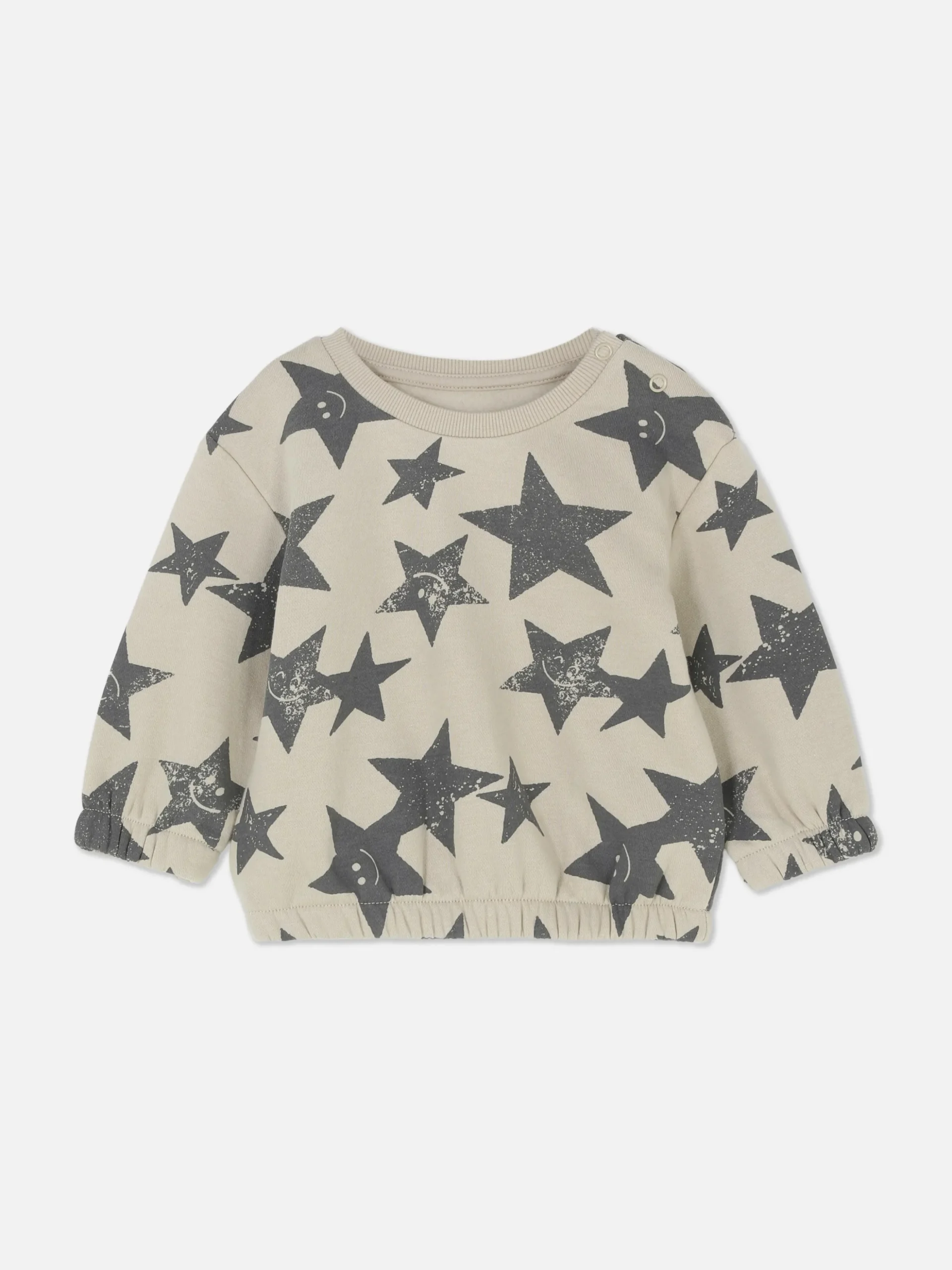 Sweatshirt Met Ronde Hals