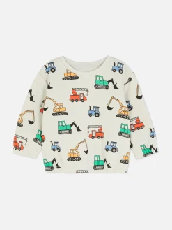Sweatshirt Met Ronde Hals