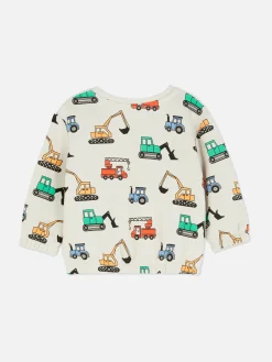 Sweatshirt Met Ronde Hals
