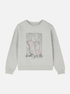 Sweatshirt Met Ronde Hals