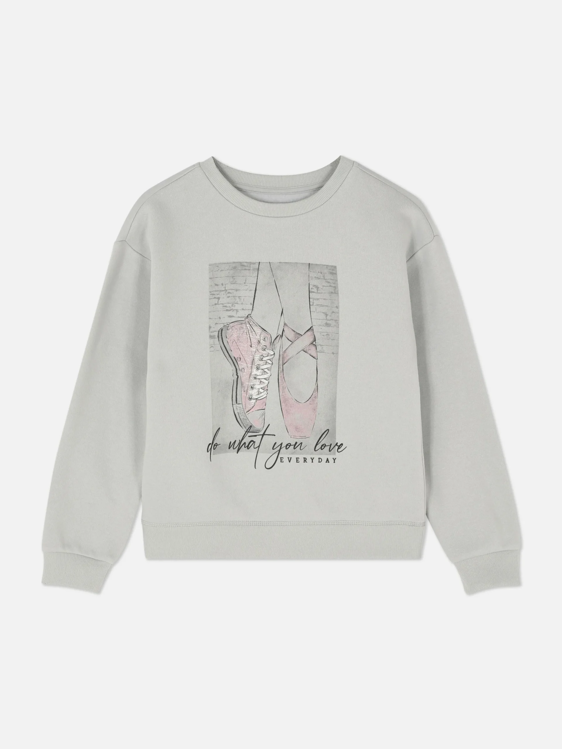 Sweatshirt Met Ronde Hals