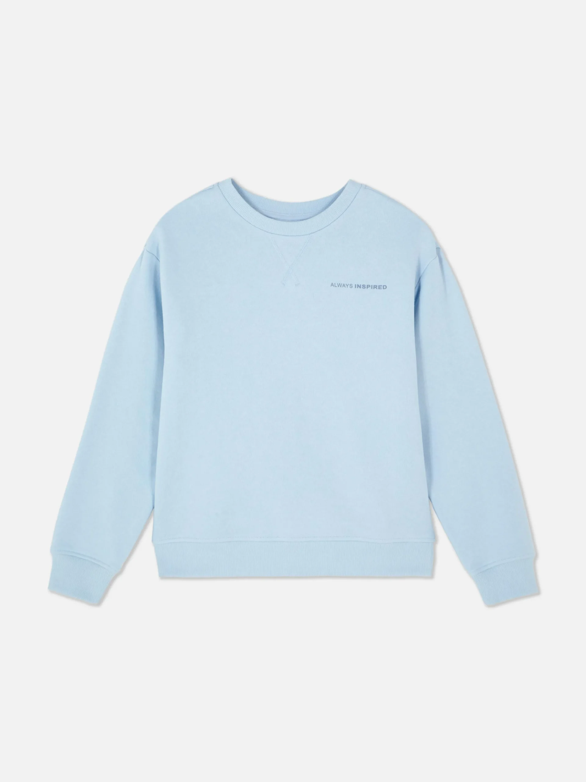 Sweatshirt Met Ronde Hals